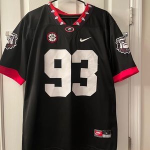 GEORGIA Jersey #93 Seymour NWOT